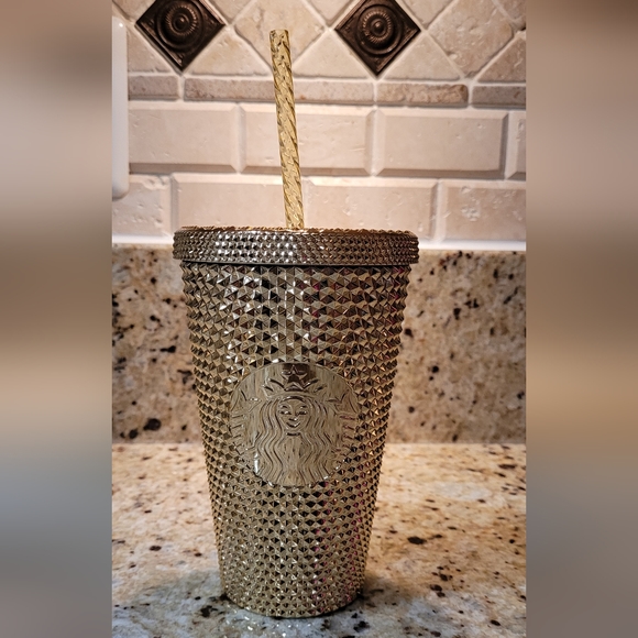 Starbucks Limited Edition Gold Cup - Picture 1 of 4